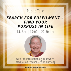 Search for fulfilment - find your purpose in life - Banner