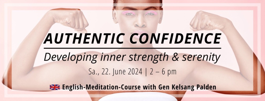 English Meditation Course - Authentic confidence